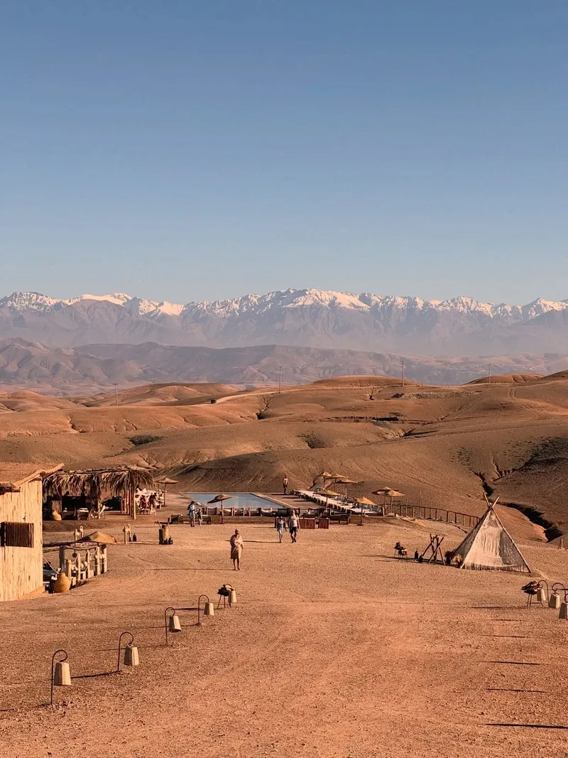 Agafay Desert view 1